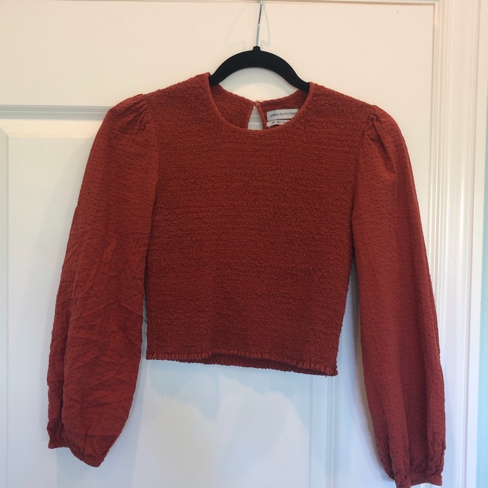urban outfitters stretchy long sleeve top